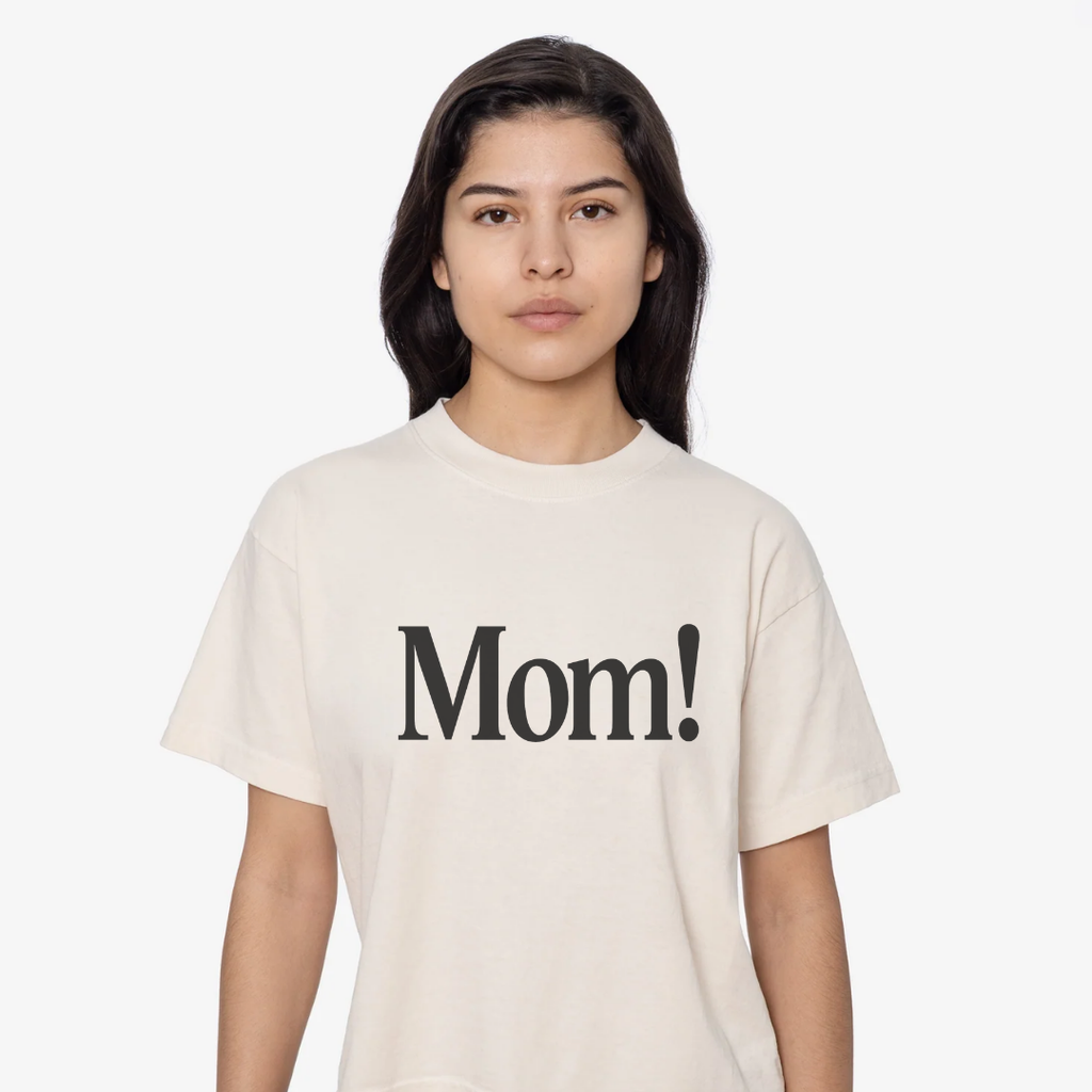 PRE-ORDER: Mom! Wide Garment-Dyed Tee