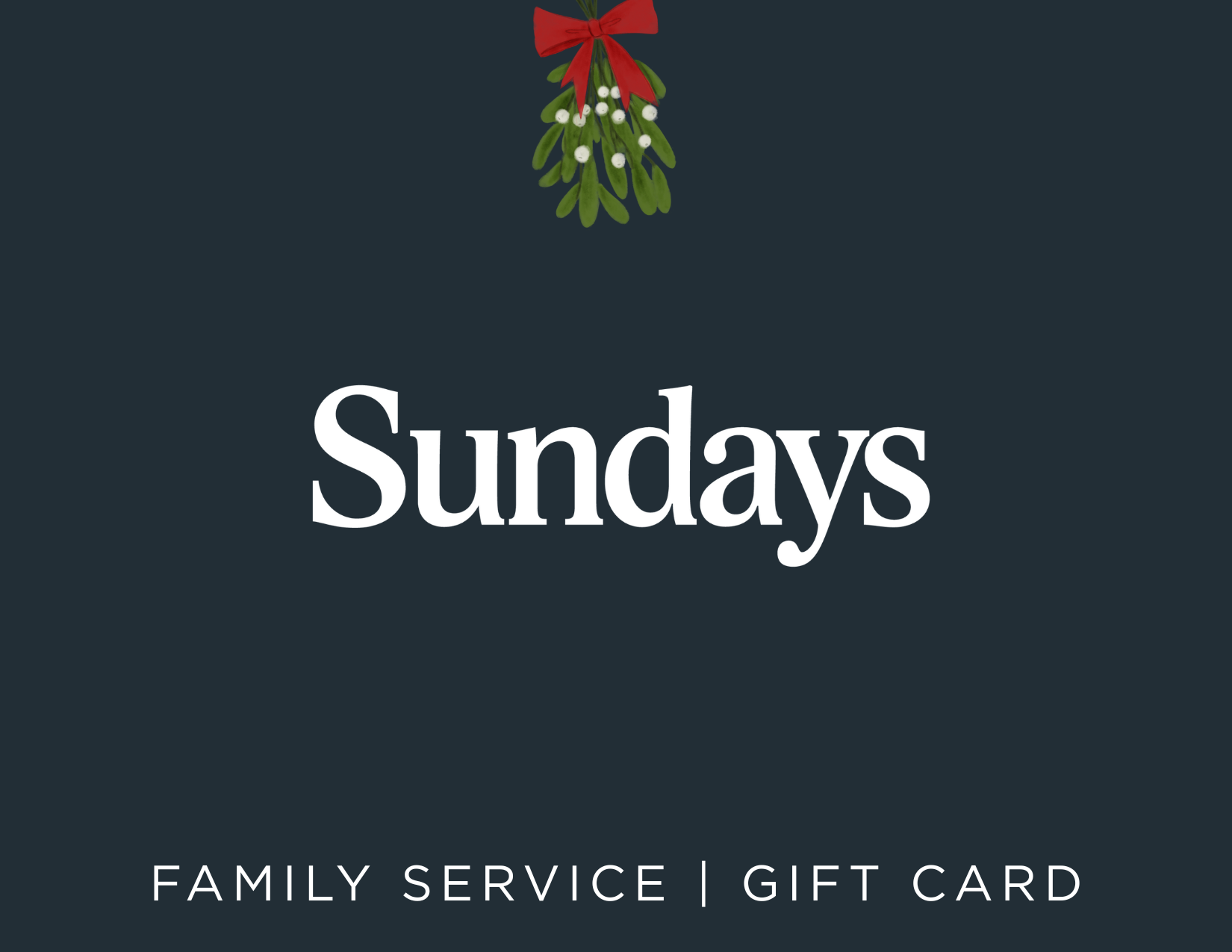 Sundays | Family EA Gift Card