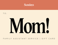 Sundays | Family EA Gift Card